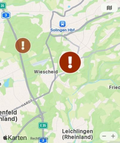 Foto 2 zur Warnung G-00021, groß ansehen