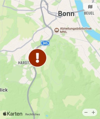 Foto 1 zur Warnung G-00020, groß ansehen