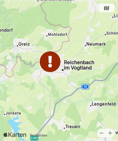 Foto 1 zur Warnung G-00018, groß ansehen
