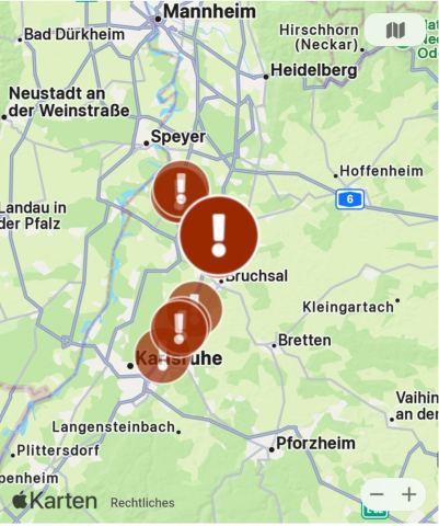 Foto 2 zur Warnung G-00014, groß ansehen